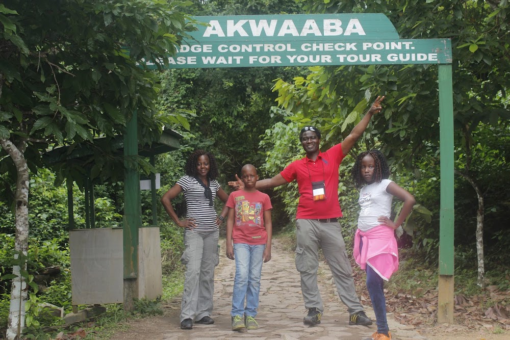 Kakum National Park Entrance Gate Ghana